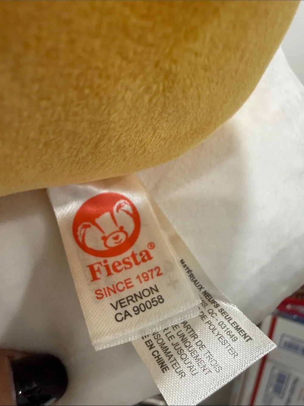 Plush Toy - Yellow Squishy Egg Character Plush